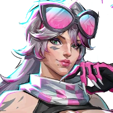 Pink Purr costume for Black Cat