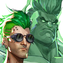 Punk Rage costume for Hulk