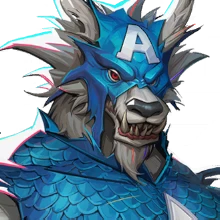 Capwolf costume for Captain America