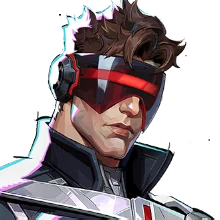 Shadowed Gaze costume for Cyclops
