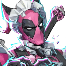 Poppin' Peach costume for Deadpool