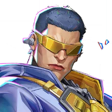Dazzling Drip costume for Hawkeye