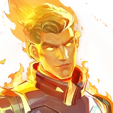 Future Foundation costume for Human Torch