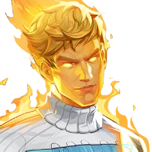 The Fantastic Four: First Steps costume for Human Torch