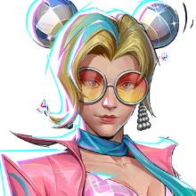 Prism Parade costume for Invisible Woman