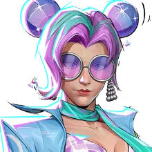 Vivid Vibe costume for Invisible Woman