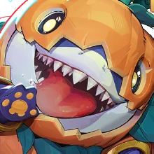 Jeff O'lantern costume for Jeff the Land Shark