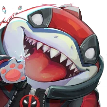 Jeff-Pool costume for Jeff the Land Shark