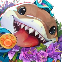 Sunshine Land Shark costume for Jeff the Land Shark
