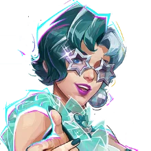 Jade Jewel costume for Luna Snow