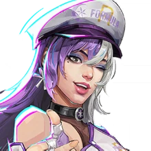 Purple Pulse costume for Luna Snow