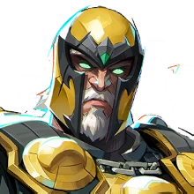 Black & Gold costume for Magneto