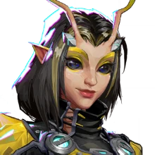 Black & Gold costume for Mantis