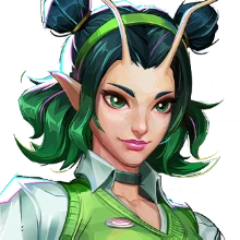Mandy Celestine: The Greeter costume for Mantis
