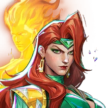 Viridian Vogue costume for Phoenix