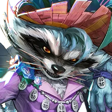 Bluebell Breeze costume for ROCKET RACCOON