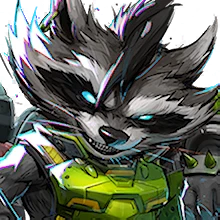 Rocky costume for ROCKET RACCOON