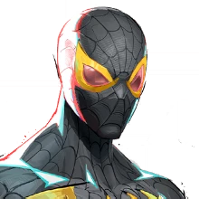 Black & Gold costume for Spider-Man