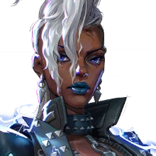 Mohawk Rock costume for Storm