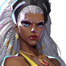 Sacred Skies costume for Storm
