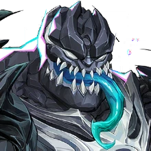 Symbiote-Thing costume for The Thing
